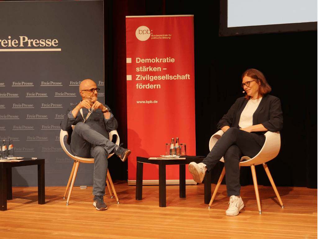 Bild: Meinolf Ellers und Katharina Schmidt (Foto: Marcus Klose, drehscheibe)